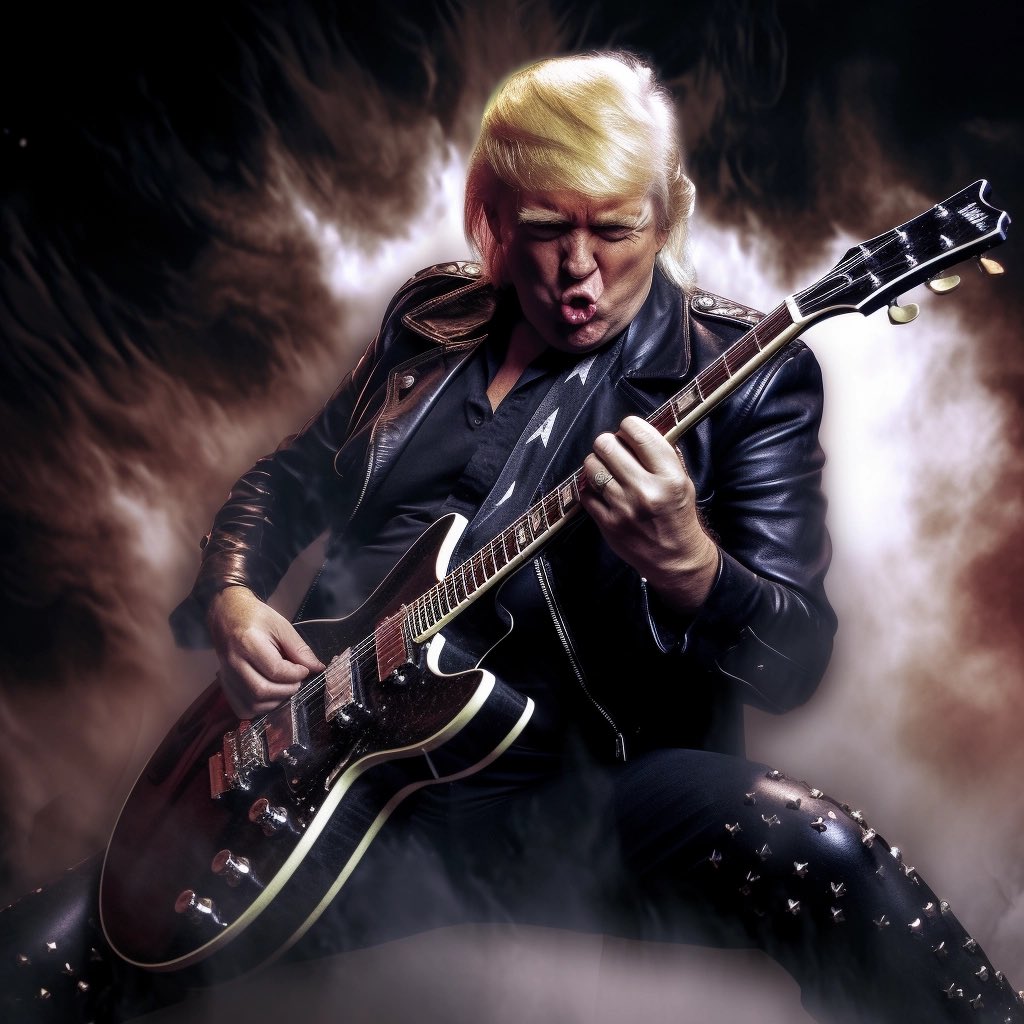 🎸🎸🎸Shreddiing🎸🎸🎸
#DonaldJTrump #Donald #MAGA #USA #America #Guitar #Republican #President
