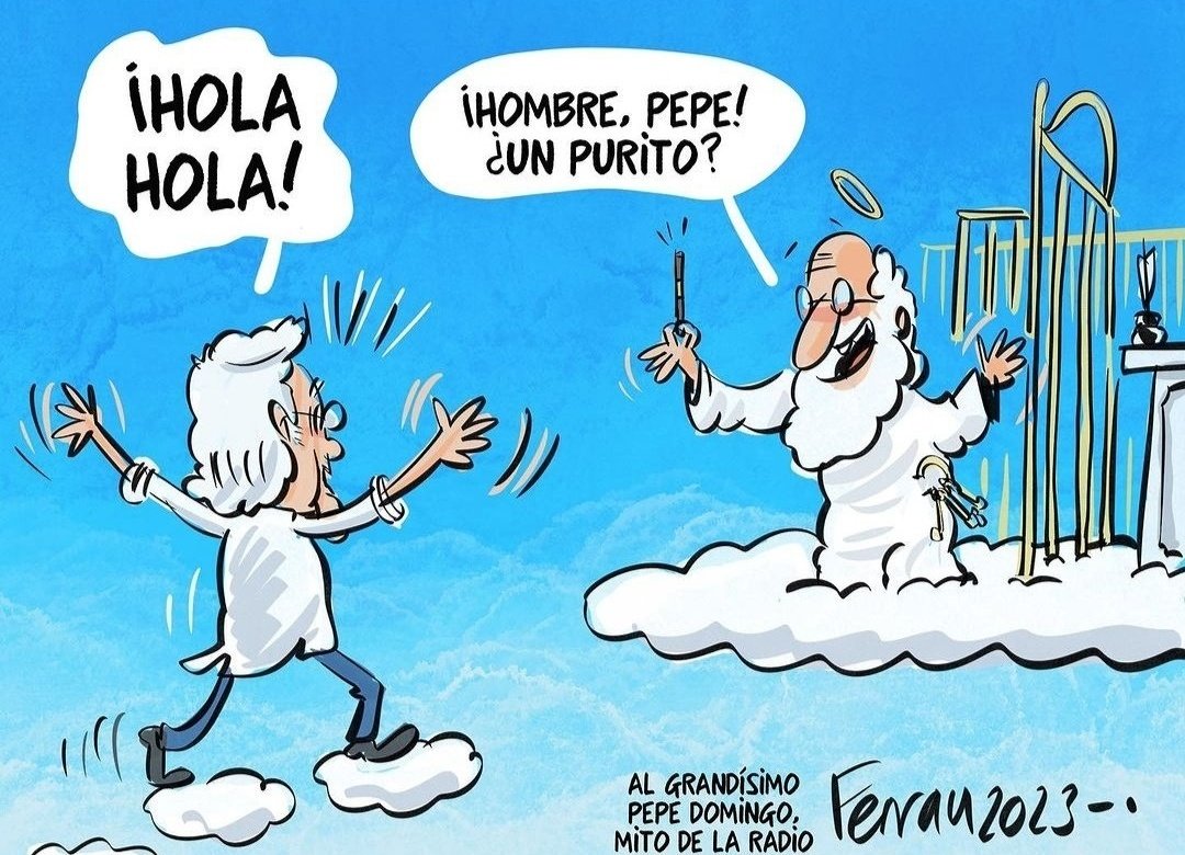 Hoy se ha ido una de las voces de mi infancia, juventud y madurez. Gracias por todo Pepe Domingo.
youtu.be/QmNkdC9abDY