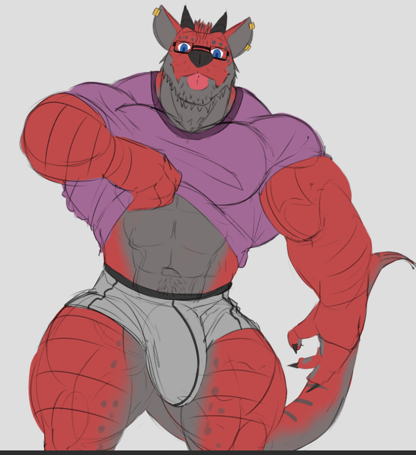 Veldo_Arts's tweet photo. now who's this cute SwoleBold
his name is Vek btw
#ShortStackSeptember #muscle #kobold #furrynsfwart https://t.co/8fLyfnMaS8