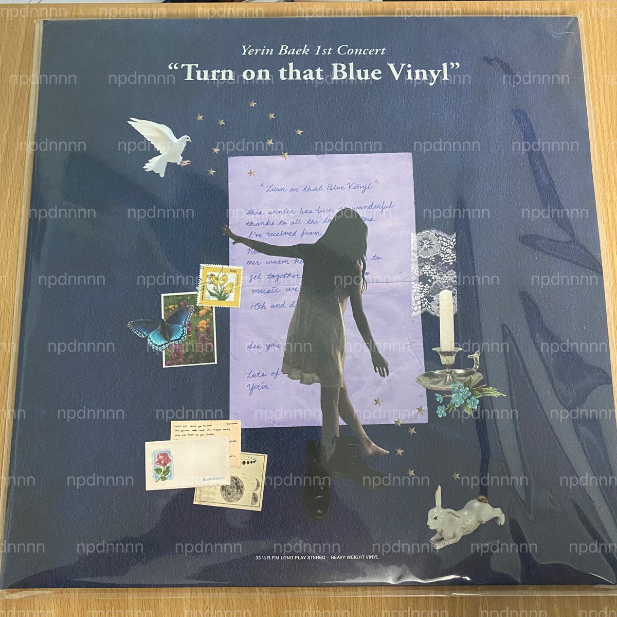 npdnnnn's tweet photo. ✨ พร้อมส่ง ✨

Yerin Baek – Turn on that Blue Vinyl Live ของใหม่ไม่เคยแกะซีล 
3200.- รวมส่ง ems ค่ะ

#ตลาดนัดแบคเยริน #ตลาดนัดyerinbaek https://t.co/qldqfvsRXr