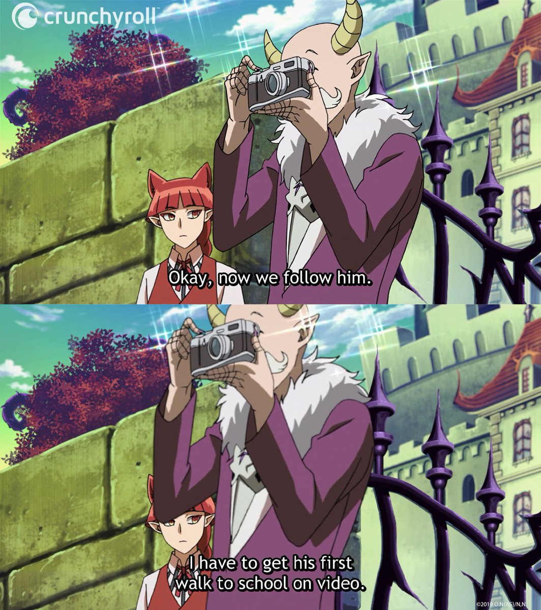 Iruma's first day 🥺 (via Welcome to Demon School! Iruma-kun)