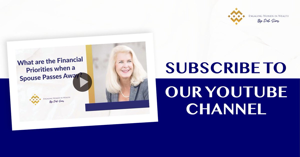 Never miss a new video on frequently asked questions. Subscribe to our YouTube channel: bit.ly/3x3Gsi0

#WomenInWealth #FinancialPlanning #FinancialAdvice #Retirement