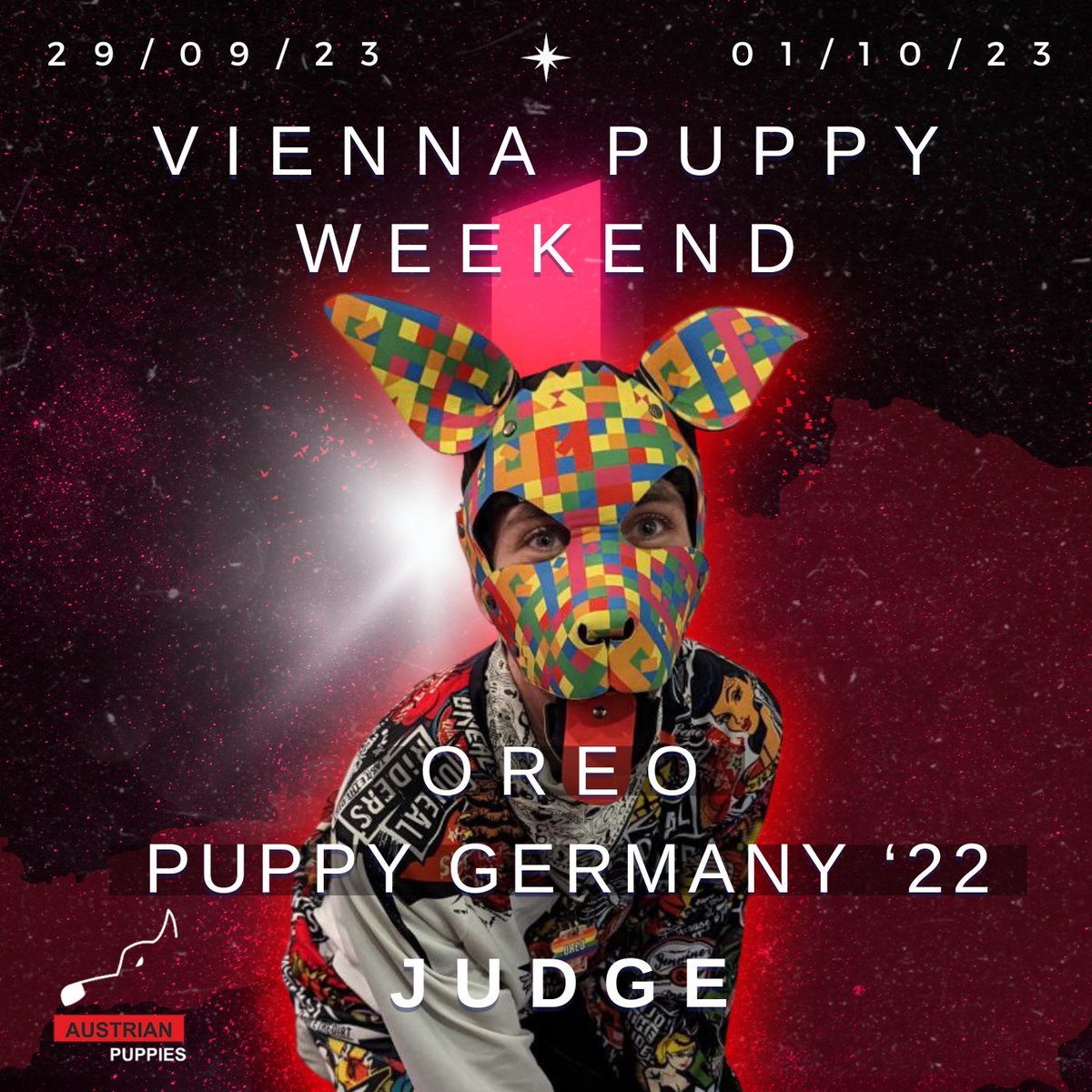 Es wird Zeit, unsere Judges zu präsentieren. Weiter geht es mit Puppy Germany'22 <a href="/PupOreoGermany/">Pup_Oreo_Germany</a>
--
Time to present our judges. We will continue with Puppy Germany'22 <a href="/PupOreoGermany/">Pup_Oreo_Germany</a>