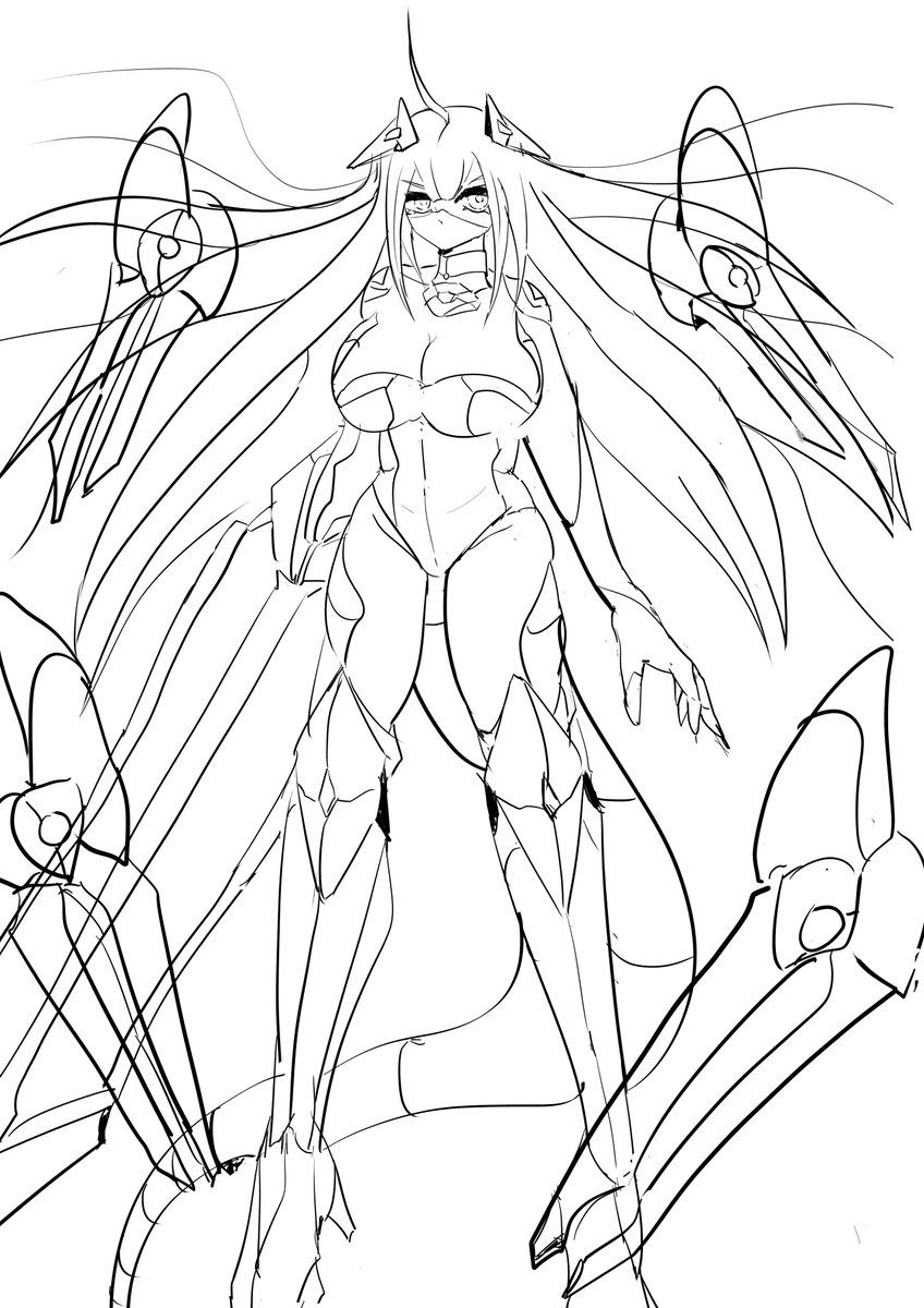 At7uRx's tweet photo. 線画
#イラスト https://t.co/5XgCLZs1fy