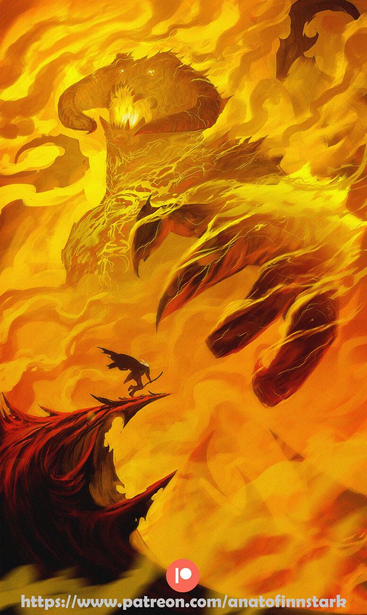 ElMundoTolkien's tweet photo. 📷: 'Gothmog vs Ecthelion' https://t.co/RFzS0KzEtR
