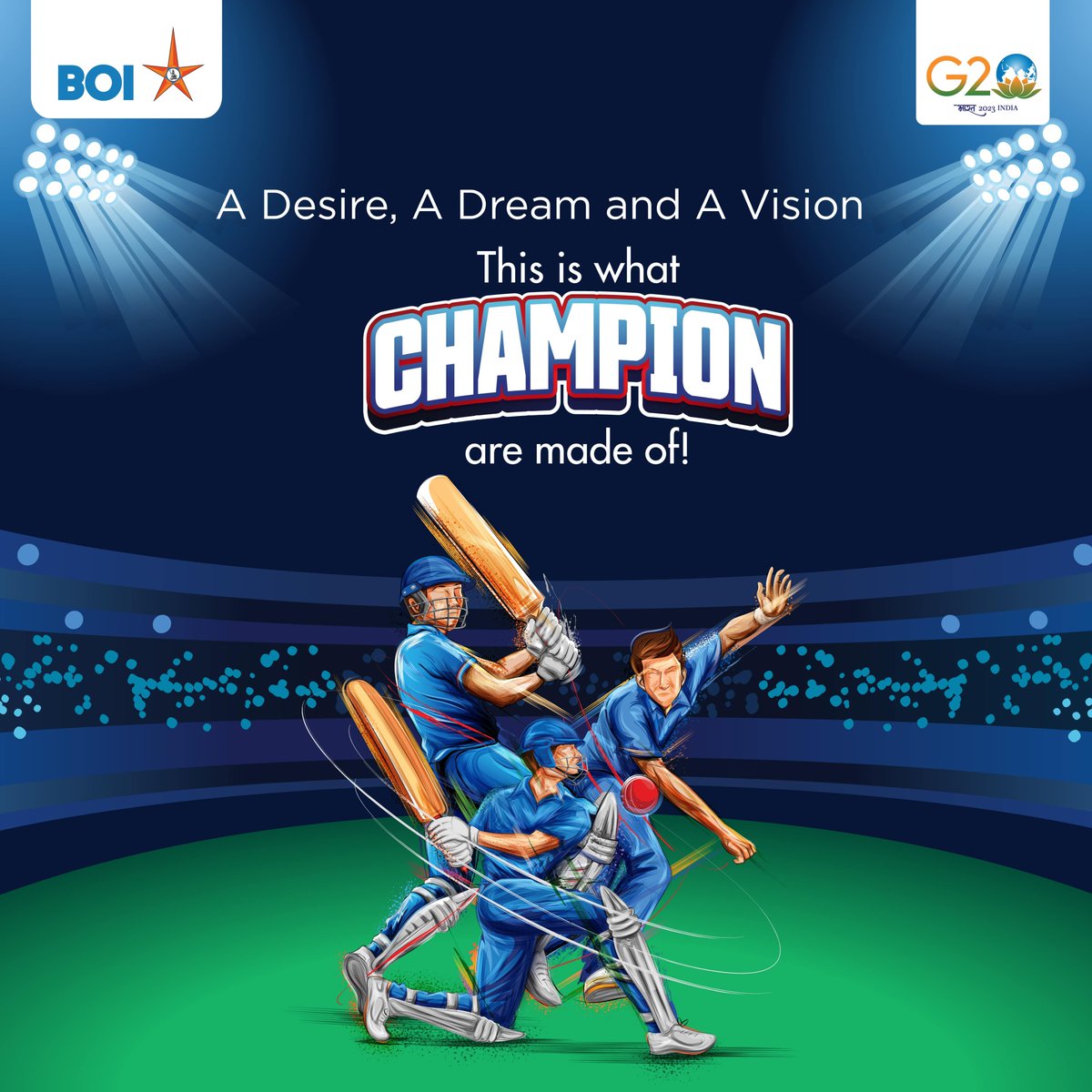 BankofIndia_IN's tweet photo. Heartiest congratulations to Team India for winning the 8th Asia Cup.
#BankofIndia #india #AsiaCupFinal #AsiaCup2023 https://t.co/1TYhZDgugF