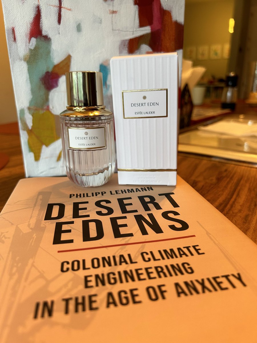 pnlehmann's tweet photo. Sure, there are books that have sold more copies than mine and books that are better reviewed, but do those books have their own scent by @EsteeLauder? @PrincetonUPress #envhist
#climate https://t.co/JK0dp73dVD
