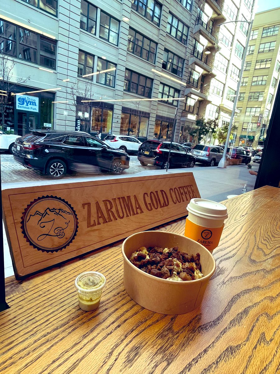 Good morning #NY let’s have some #tigrillo #zaruma #zarumagoldcoffee