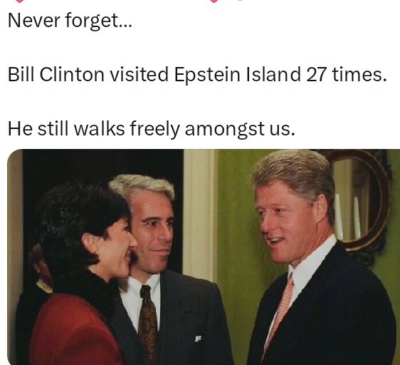 gzonlineatx's tweet photo. Epstein Island was his second home. A horrible, disgusting human being that TARDS praise. https://t.co/s0qWMsdIoz