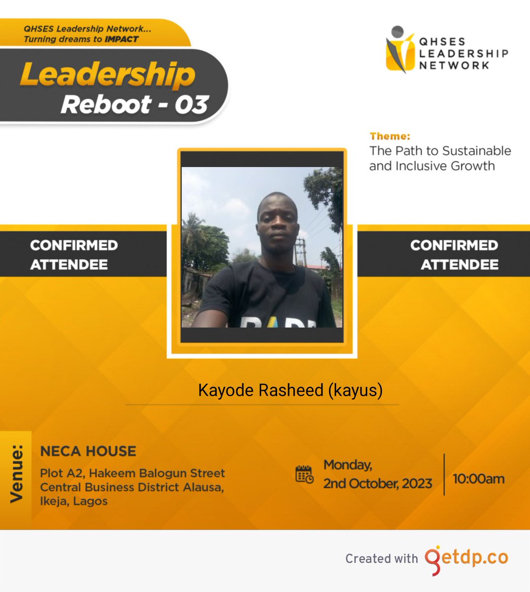 kayuslife's tweet photo. Join us in QHSES Leadership Academy, 3rd Batch (2023/2024 Session) Registration is ongoing.... https://t.co/evviyD04SR