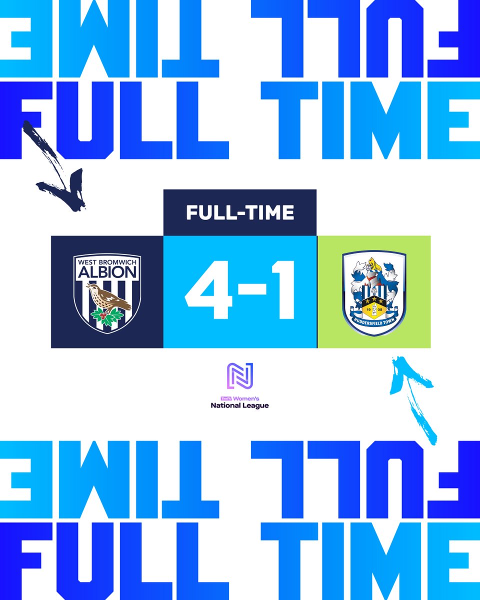 Victory at The Hawthorns! A dominant display including goals from Simran Jhamat and Jannelle Straker along with a brace from captain Hannah George to grab three points.

𝙒𝙚𝙡𝙡 𝙥𝙡𝙖𝙮𝙚𝙙, 𝘽𝙖𝙜𝙜𝙞𝙚𝙨. 👏