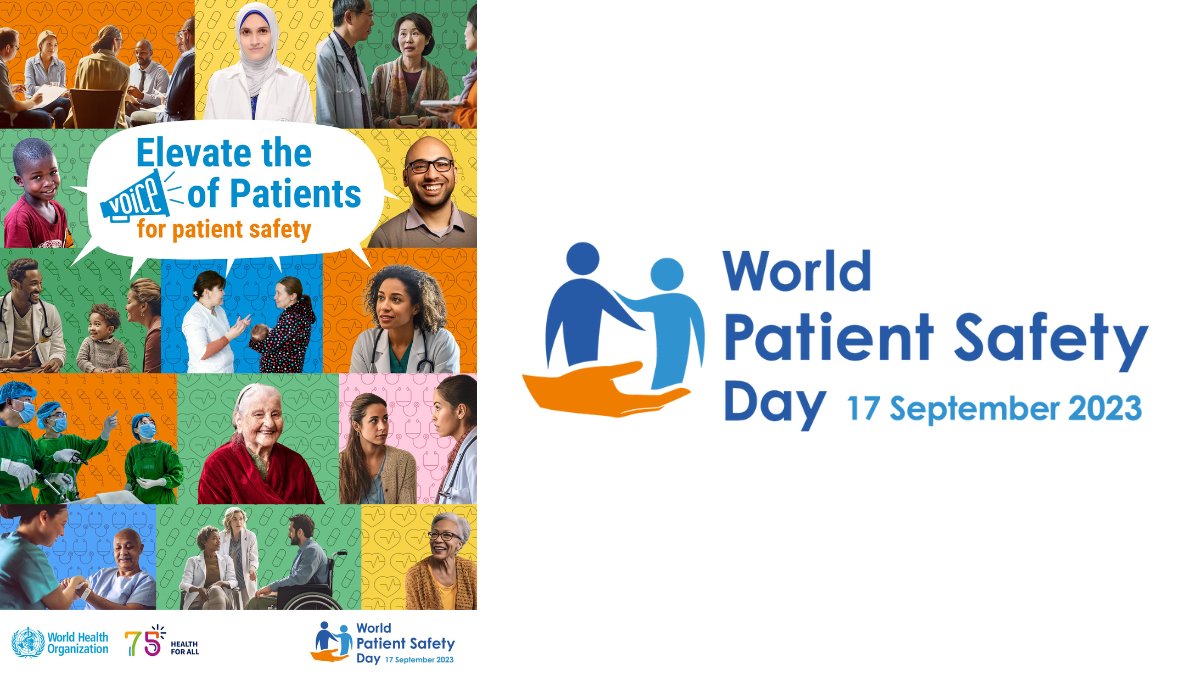 It's #WorldPatientSafetyDay today! This year's theme is “Engaging patients for patient safety” and “Elevate the voice of patients!”. Here are some projects that the BPS and its members have been involved in which promote #PatientSafety and are improving #healthcare globally: 🧵