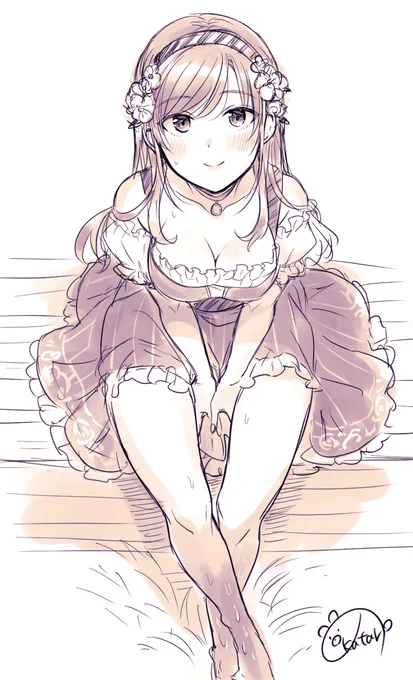 #踏み踏みBUDOU祭次の踏むまで休憩晶ちゃん 