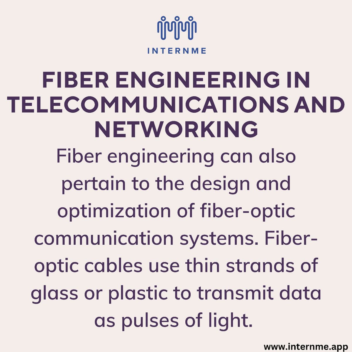 internme_intern's tweet image. Fiber engineering is the thread that connects our high-tech world. From ultra-fast internet to advanced materials, it&apos;s the backbone of innovation! Let&apos;s dive into the fascinating world of fibers. 📷📷
#FiberEngineering #InnovativeFibers #TechRevolution #FiberOptics