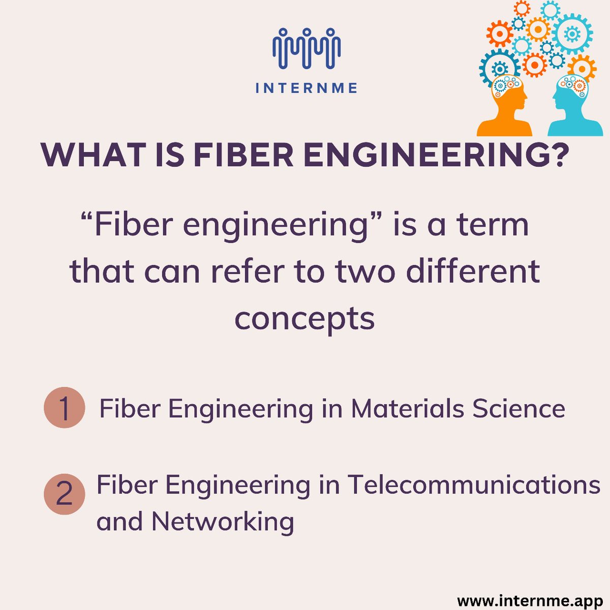 internme_intern's tweet image. Fiber engineering is the thread that connects our high-tech world. From ultra-fast internet to advanced materials, it&apos;s the backbone of innovation! Let&apos;s dive into the fascinating world of fibers. 📷📷
#FiberEngineering #InnovativeFibers #TechRevolution #FiberOptics