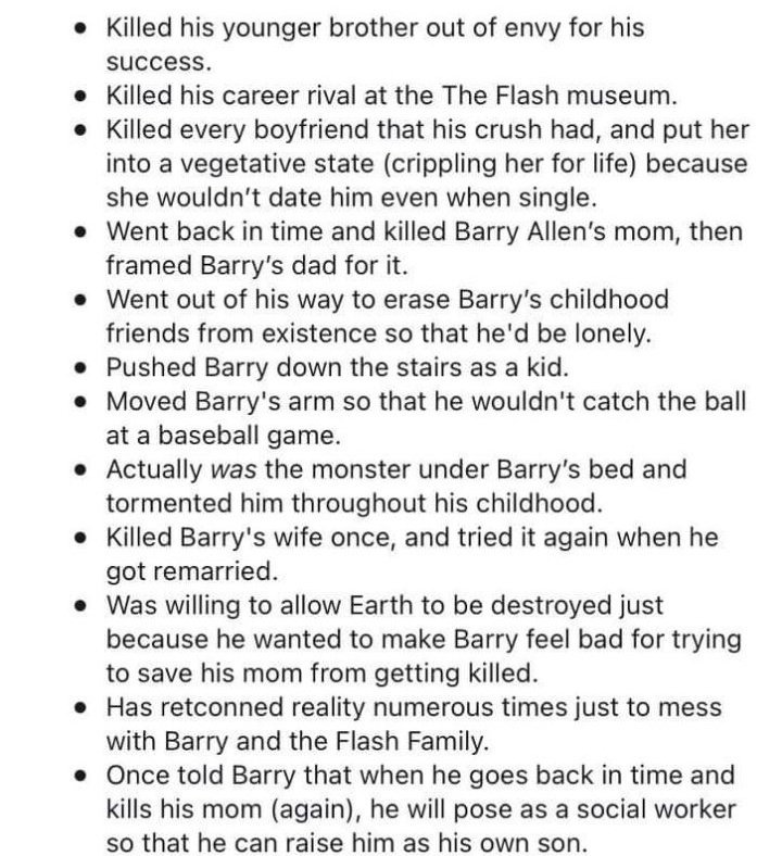 imJustRed's tweet photo. Name a bigger hater than The Reverse Flash

I'll wait ... https://t.co/JTFKQ9Jvd1