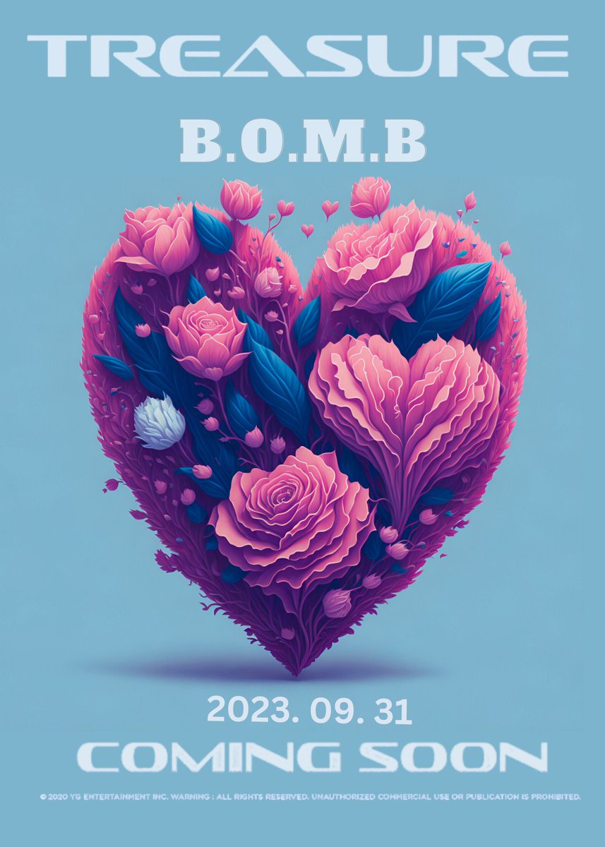 #TREASURE ‘B.O.M.B’ TITLE POSTER

2ND FULL ALBUM 'REBOOT'
✅2023.07.28 6PM(KST)

Pre-order
➡️TREASURE.lnk.to/REBOOT_preorder

#트레저 #2NDFULLALBUM #REBOOT📷 #TITLE #BOMB #RELEASE #20230931_6PM #YG