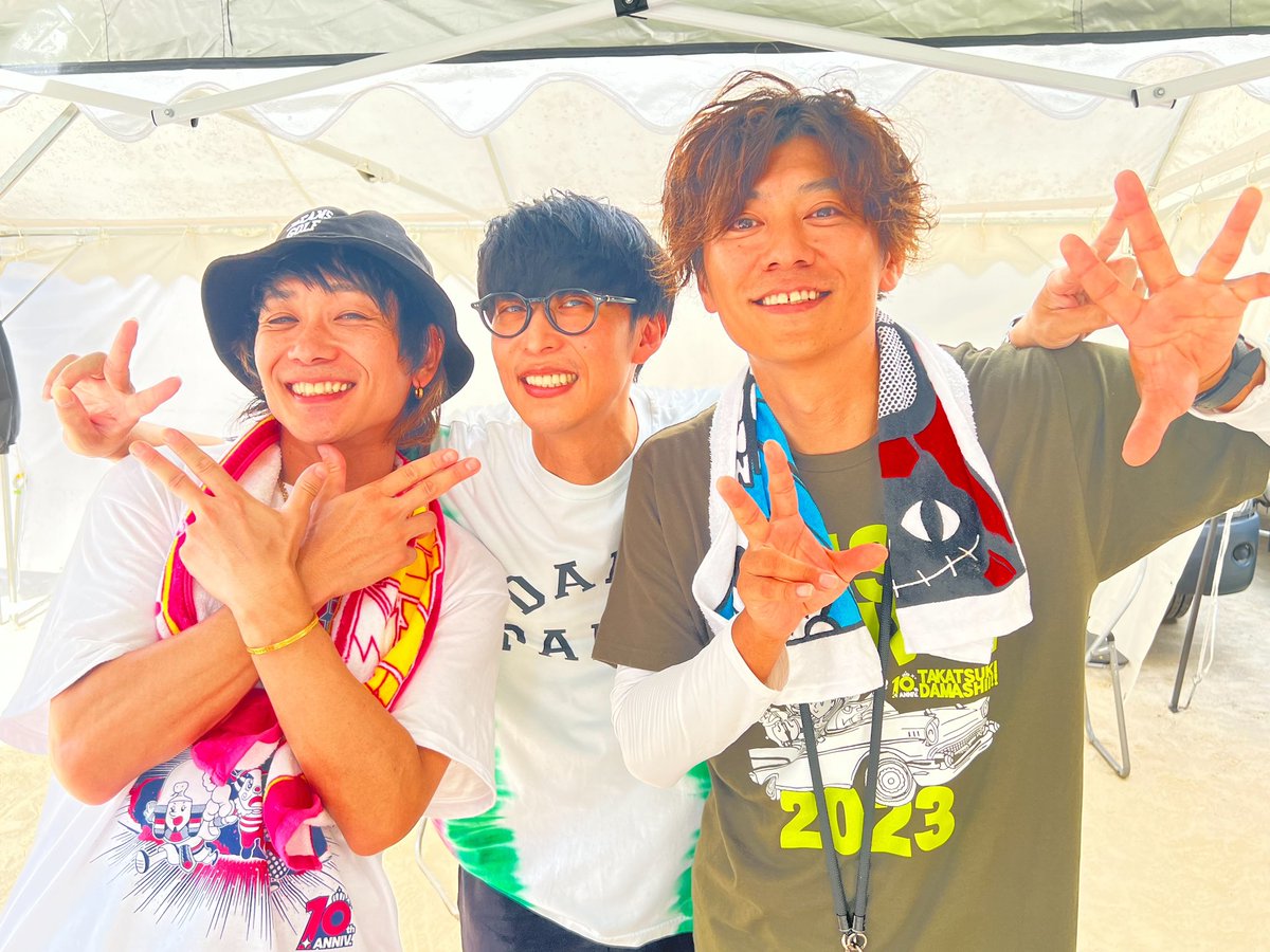 uetakenichi's tweet image. 同級生魂2023!!
#ZILCONIA今津直幸
#オーイシマサヨシ
#植田健一
#サナダヒデトおらんかってん