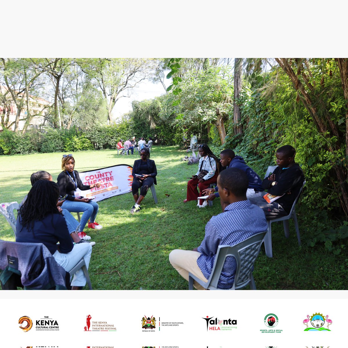 CultureCentreKE's tweet photo. Day Two: County Theatre Fiesta, Nakuru.
It has been a very productive day with trainees engaging with their respective trainers in the various elements of theatre production.
@moyasa_ke
@SDY_Ke
#CountyTheatreFiesta
#TalantaHela
#KITFest2023
#TwendeTheatre
#MOYASA
#SASDF https://t.co/73J6w4ZJ0D