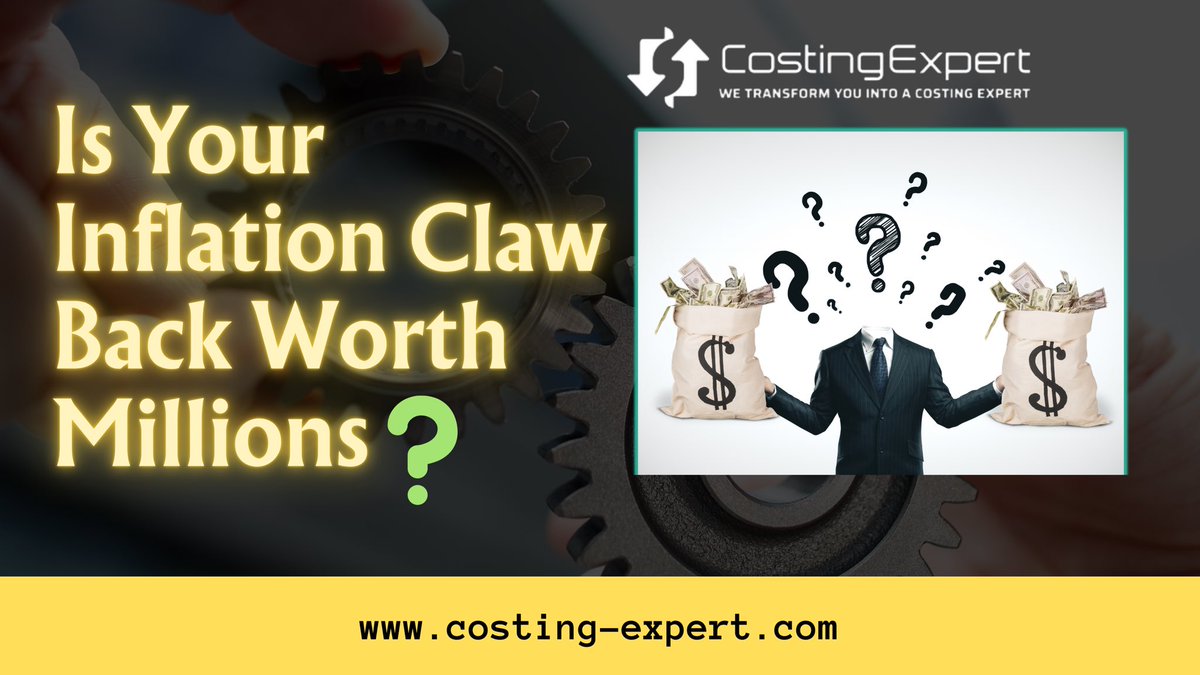 costing_expert's tweet photo. 📌Have you implemented a Clawback Plan in your Supply Chain ❓

We have a three key steps - 
✅calculating claw back savings through data-driven cost models; ✅preparing the buyer by examining the opportunity and negotiation process; 
✅initiating data-driven negotiations. https://t.co/W9bdQYgtjT