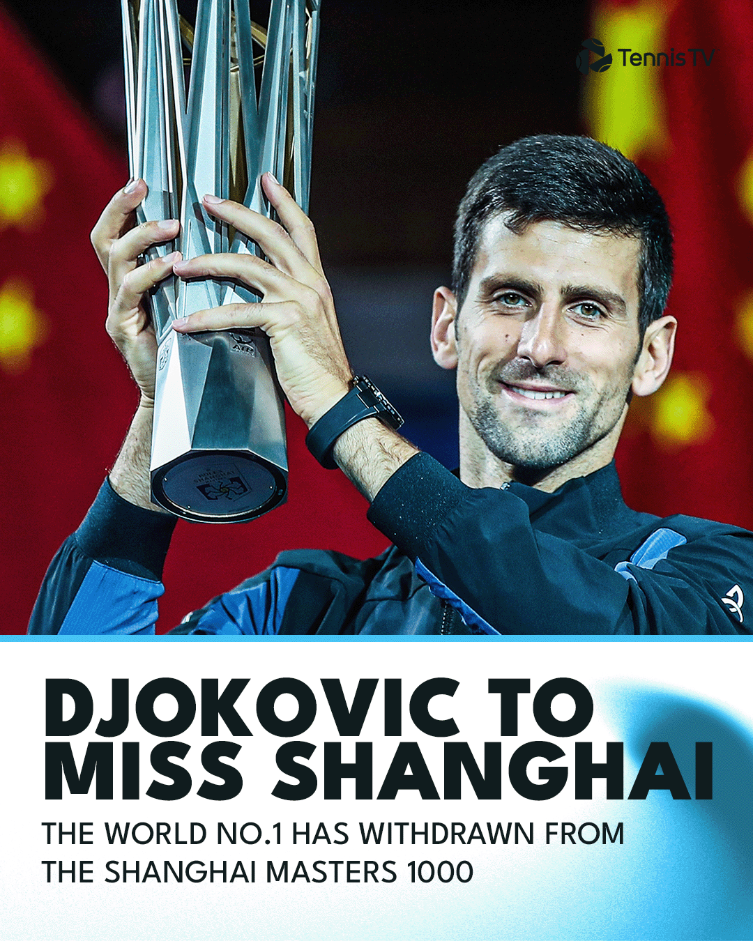 Novak Djokovic will approve as prize money for 2023 Shanghai Masters is  revealed