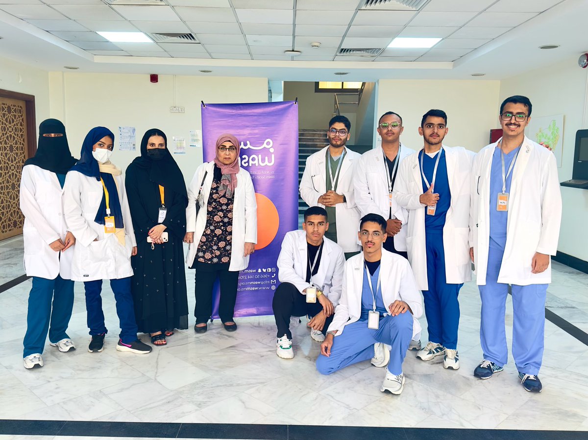 pathoclubuj's tweet photo. في أولى فعاليات النادي لهذه السنة .. 

أقام #نادي_علم_الامراض بالتعاون مع @wasm_ms  جلسته الحوارية بعنوان مرض "التصلب اللويحي" مع الأخصائية التطوعية بجمعية وسم أ. نهى الزهراني … 

#كلية_الطب
#جامعة_جدة https://t.co/Yyu7OJTIOJ