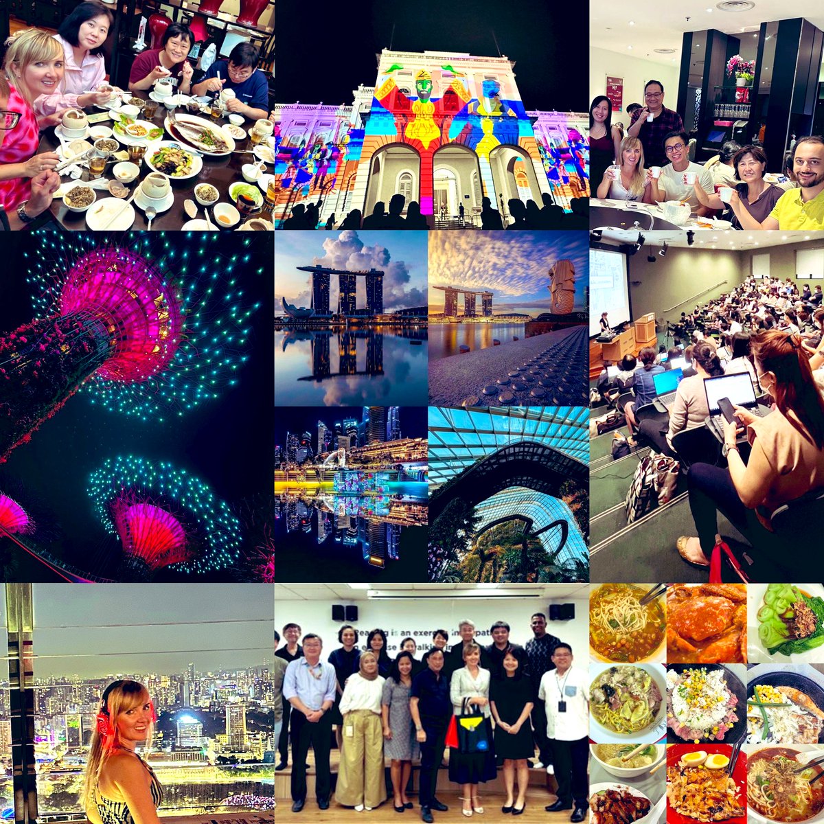ALipnevich's tweet photo. Today is my 'I miss Singapore' kind of day. Thinking back on the month of mesmerizing beauty, endless culinary indulgences, exciting projects, and the best time with friends 🇸🇬❤️ Wishing my colleagues a great time at APEAC  @tguskey @ChrisDeLuca20 @TNHopfenbeck @AmirRasooli15 etc https://t.co/92PQ8C23uj