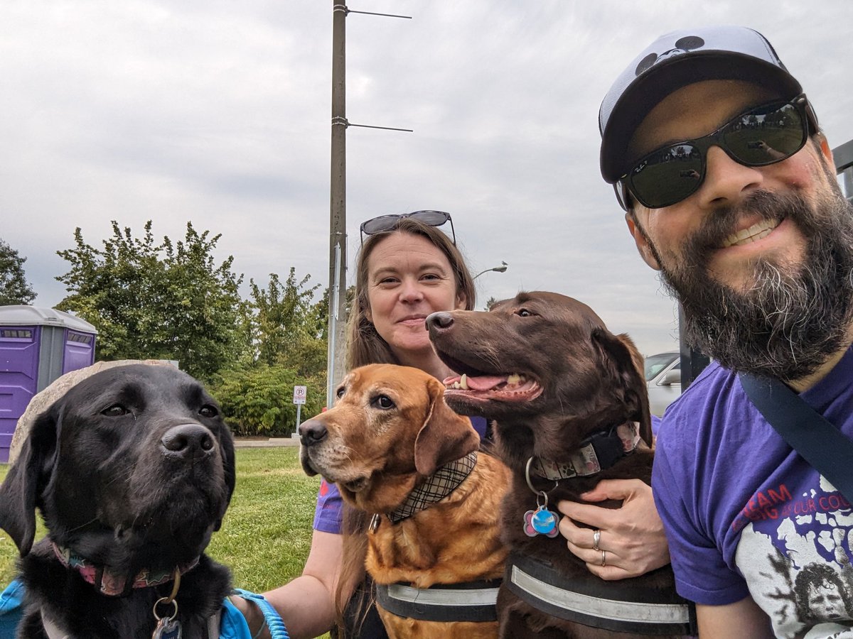 PhrosenMatt's tweet photo. Pre and Post #TerryFoxRun 5k in Ajax this morning #TeamHippo #JacksonLab @SinaiHealth
@tfri_research @jwoodgett @hartjackson https://t.co/8SO66pjjai