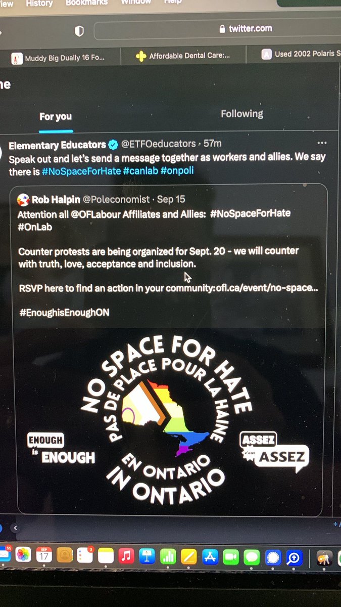 CathDellerba's tweet photo. We are here to defend our children.  This is NOT us against our children.  This is a conflict between parents and UNIONs who have been compromised by sexual deviants. #1MillionMarch4Kids #saveourchildren #parentalrights #mummabears #ONpoli https://t.co/xLVk1YM1eB