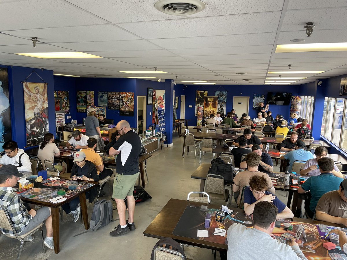 Phillip Hurst's Mono Black Control deck comes out on top of <a href="/wizards_magic/">Magic: The Gathering</a>'s Modern 1k <a href="/FaceToFaceGames/">Face to Face Games</a> RCQ Qualifier, thank you to everyone who came out - our next one will be Oct. 7th! 💙 #tcgcommunity