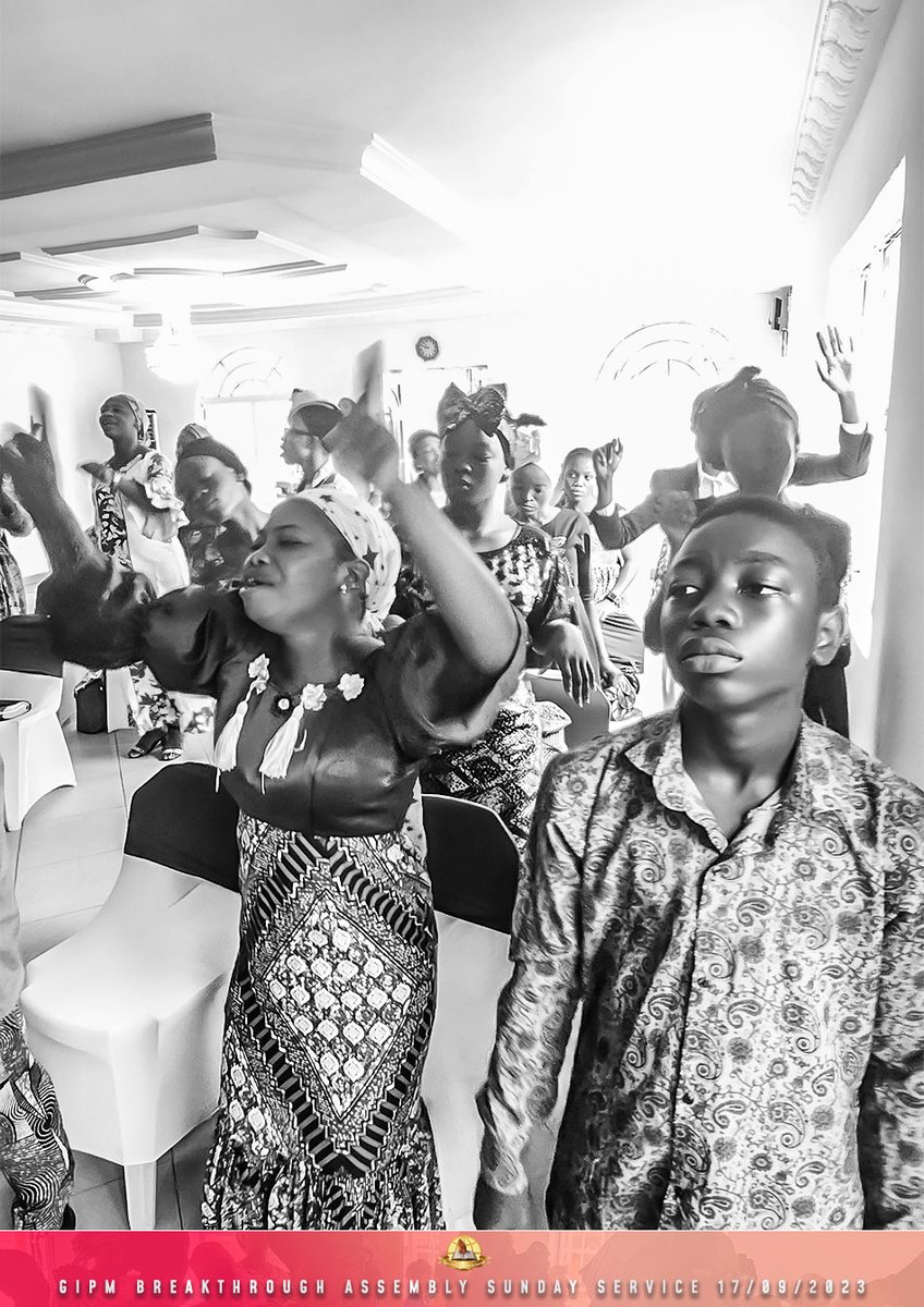 gipmgipm's tweet photo. GIPM Breakthrough Assembly 3rd Sunday Service in September | 17th September, 2023
#GIPMWorldwide
#SundayService
#BreakthroughAssembly
#OlorunMajemuAkantioke
#HappySunday
#SeptemberSundayService https://t.co/WUYCtFBePj