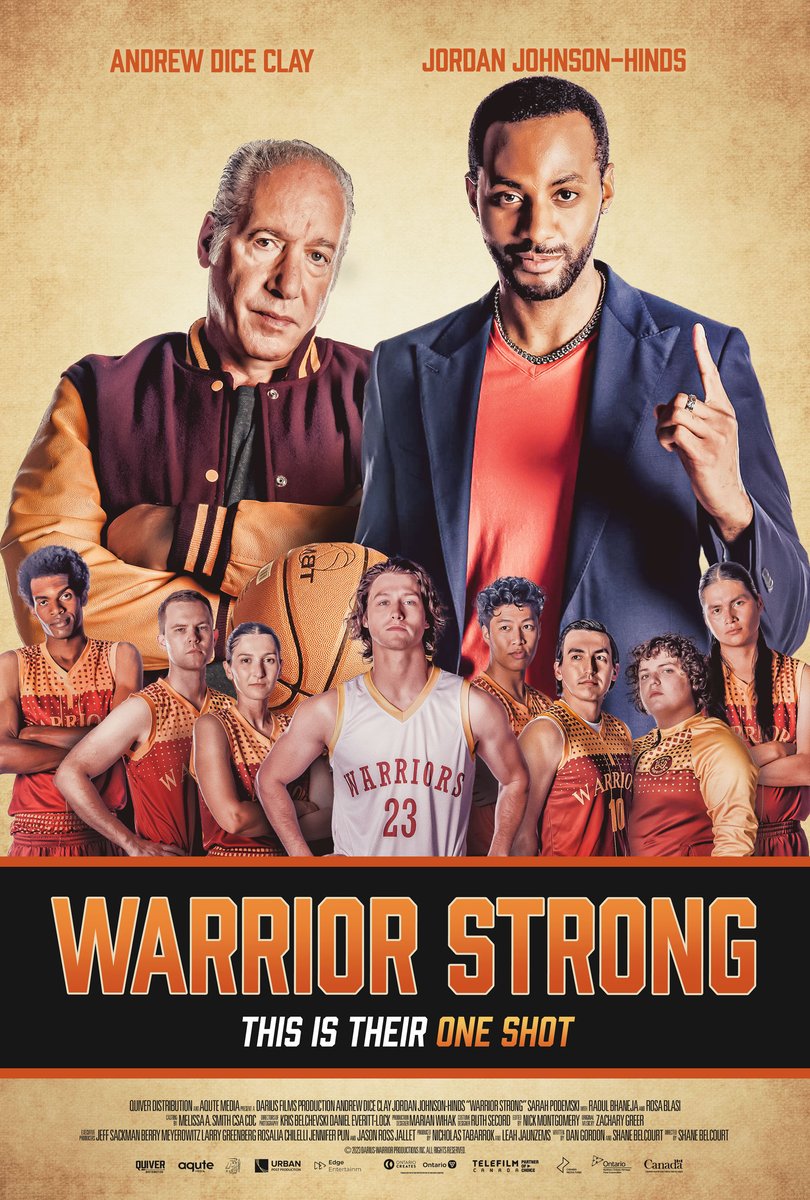 WARRIOR STRONG at Cinéfest Sudbury International Film Festival tomorrow!! (Monday Sept 18th) See ya there!