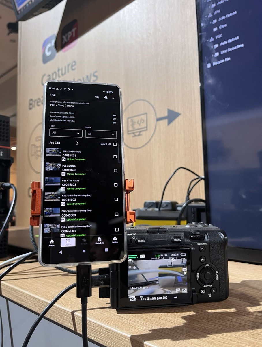 sonyproeurope's tweet image. Live from IBC! Ci Media & C3P - streamlining camera-to-publishing for busy production teams - C3P auto-syncs camera content with Ci/HIVE, adds custom metadata. Ci: Secure, team-friendly content management platform with curated views for easy collaboration. #IBC2023