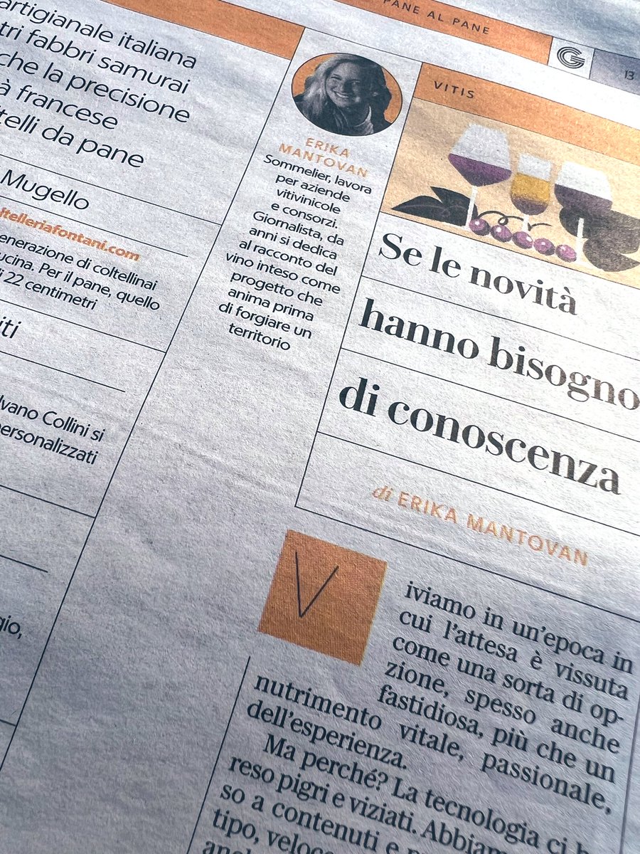 «La conoscenza richiede tempo, che bisogna concedersi. In primis le aziende. Limiti, caratteristiche e opportunità devono essere spiegato chiaramente ai consumatori, dire chi si è e non il contrario» 👉 "se le novità hanno bisogno di conoscenza" ✒️ Erika Mantovan su <a href="/IlGustoit/">Il Gusto</a>