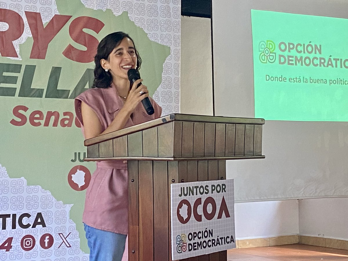 Junto amigos, familiares y militantes de Opción Democrática (OD) inicia el camino de la próxima senadora de San José de Ocoa <a href="/DarysEstrella/">Darys Estrella</a> porque esta provincia merece más, más calidad de vida, más y mejor representación política. 🌱🤎

#OpcionDemocratica 
#JuntosPorOcoa