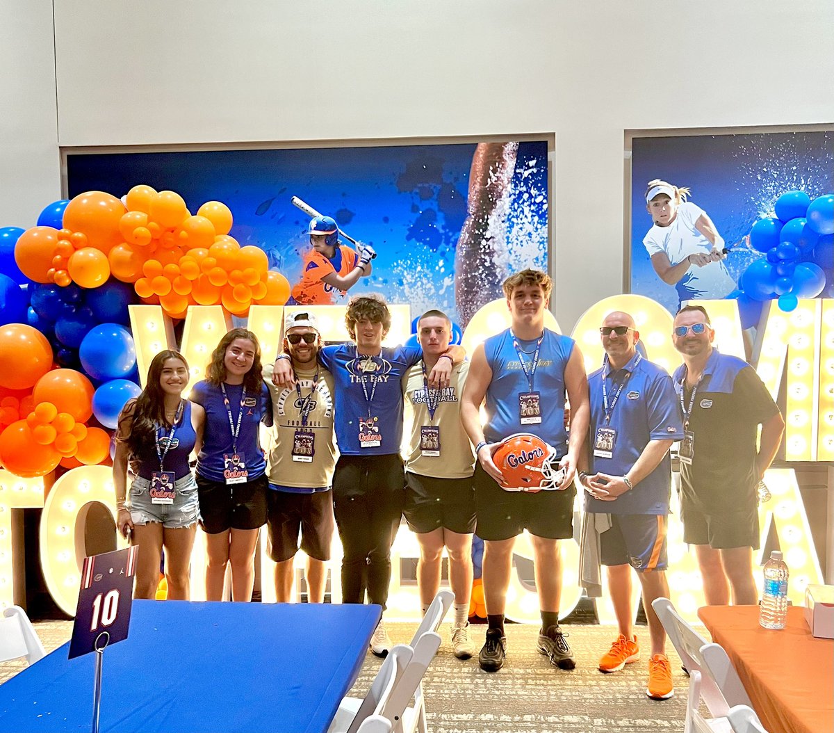 Cypress Bay High School Football (@cbh_football) on Twitter photo The Lightning took over The Swamp yesterday!! Thank you to <a href="/GatorsFB/">Florida Gators Football</a> for having us🐊⚡️ The Lightning took over The Swamp yesterday!! Thank you to <a href="/GatorsFB/">Florida Gators Football</a> for having us🐊⚡️