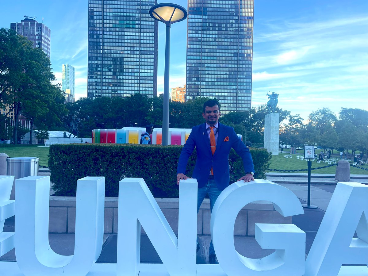 Excited to be in #NY to during #UNGA78 and participate in a number of side events that promote the #SustainableDevelopmentGoals #SDGs and #SDGWeekend. 🌍 Looking to attend couple events organized by <a href="/UNDPAccLabs/">UNDP Accelerator Labs</a> <a href="/isdb_group/">IsDB Group</a> <a href="/DanishMFA/">Denmark MFA 🇩🇰</a>