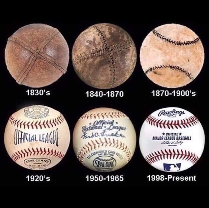 KamdynPerry30's tweet photo. โพ๏ธ From stitching to materials, the baseball has evolved over time. #KAP #BaseballEvolution #GameChanger https://t.co/DgASJxm18Z