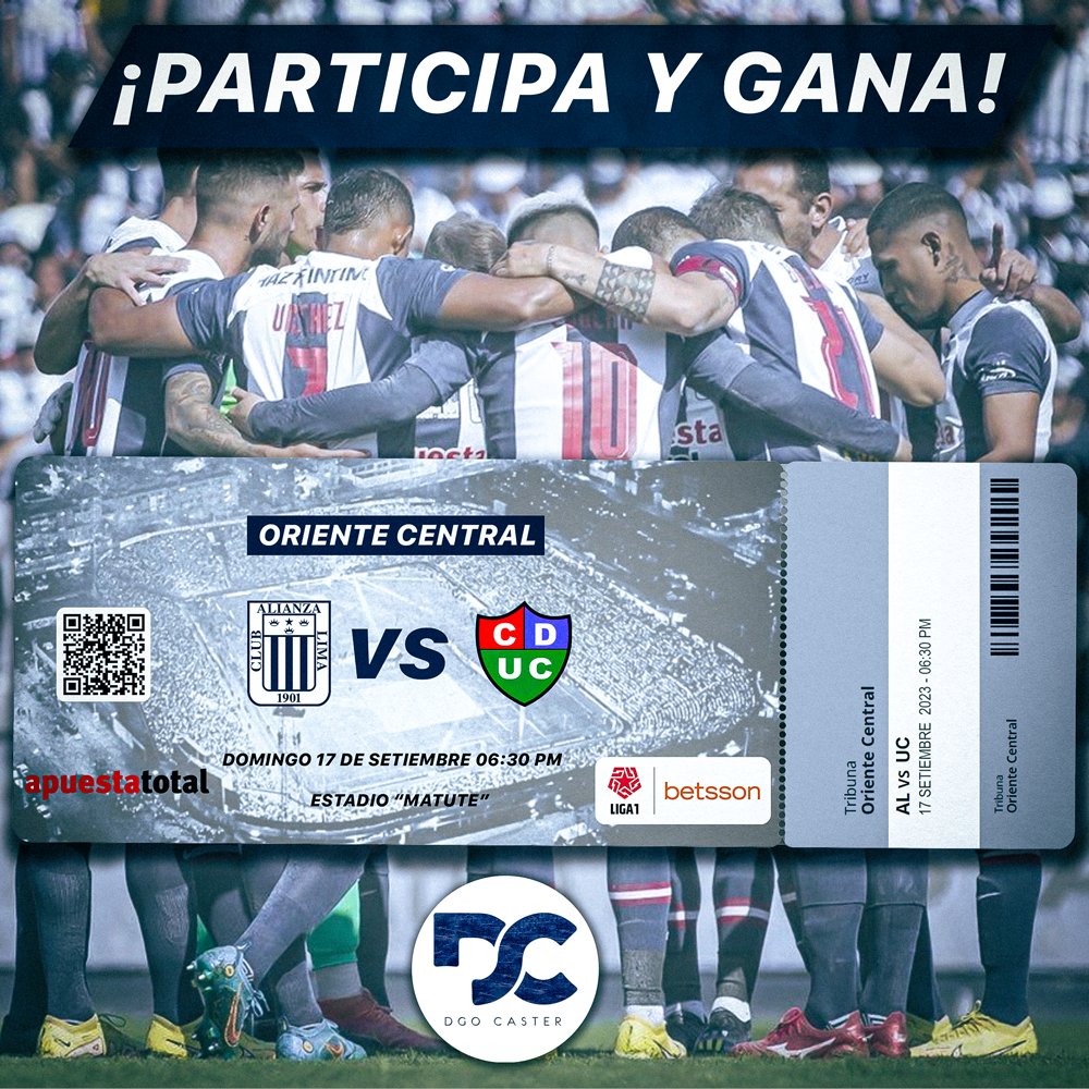 DgoCaster's tweet photo. 🚨SORTEO FLASH🚨

GANA 1 ENTRADA ORIENTE CENTRAL. 
Participa siguiendo estos pasos:  

1.Seguir a @DgoCaster
2. Darle RT a este tweet 
3. Comenta tu score 

El ganador se publicará a 12:30 PM https://t.co/mPuRo7PyP0