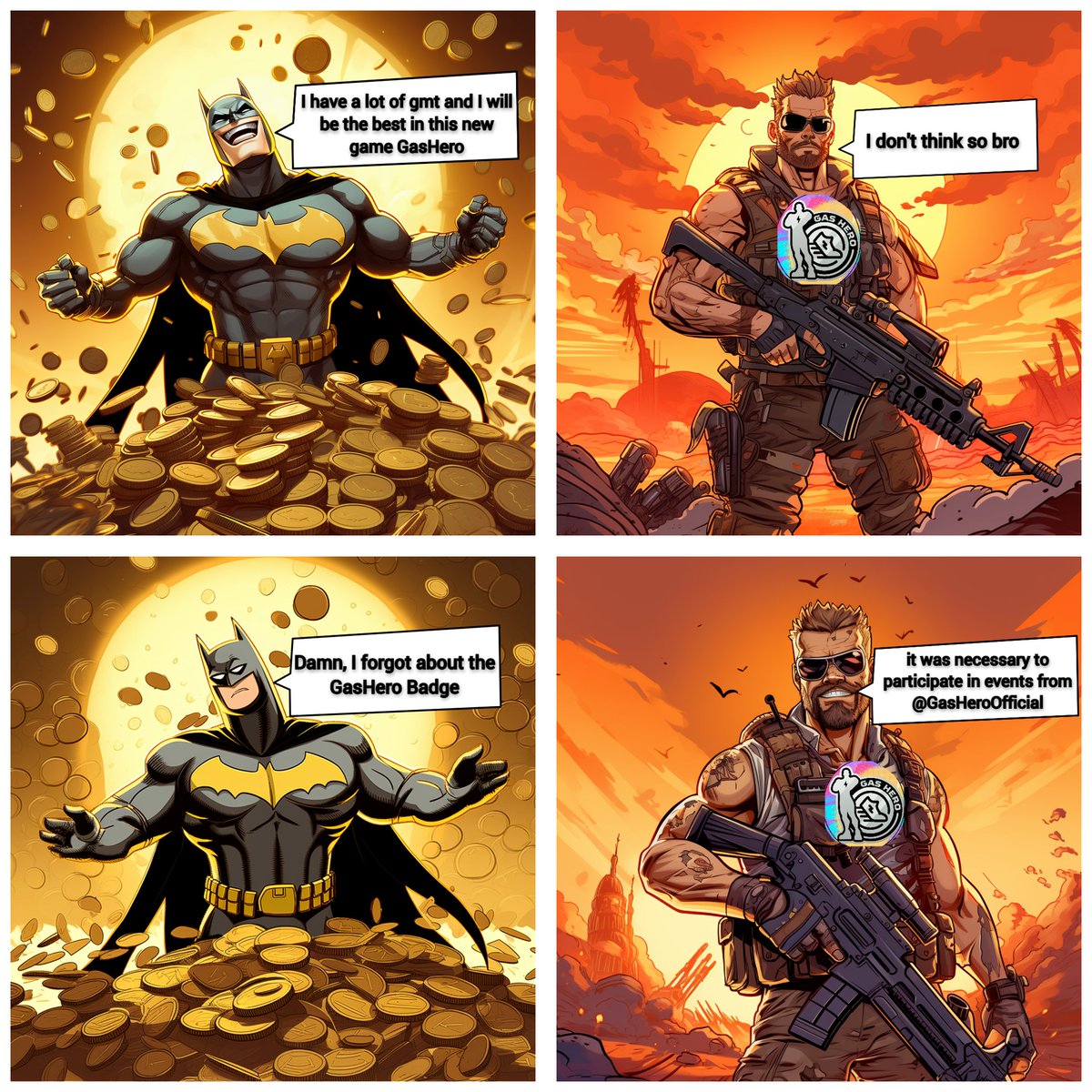 Everyone needs a GasHero Badge

<a href="/GasHeroOfficial/">For more details, please refer to @2184Official</a>

#GasHero #GasHeroVsBatman #Batman #BatmanDay