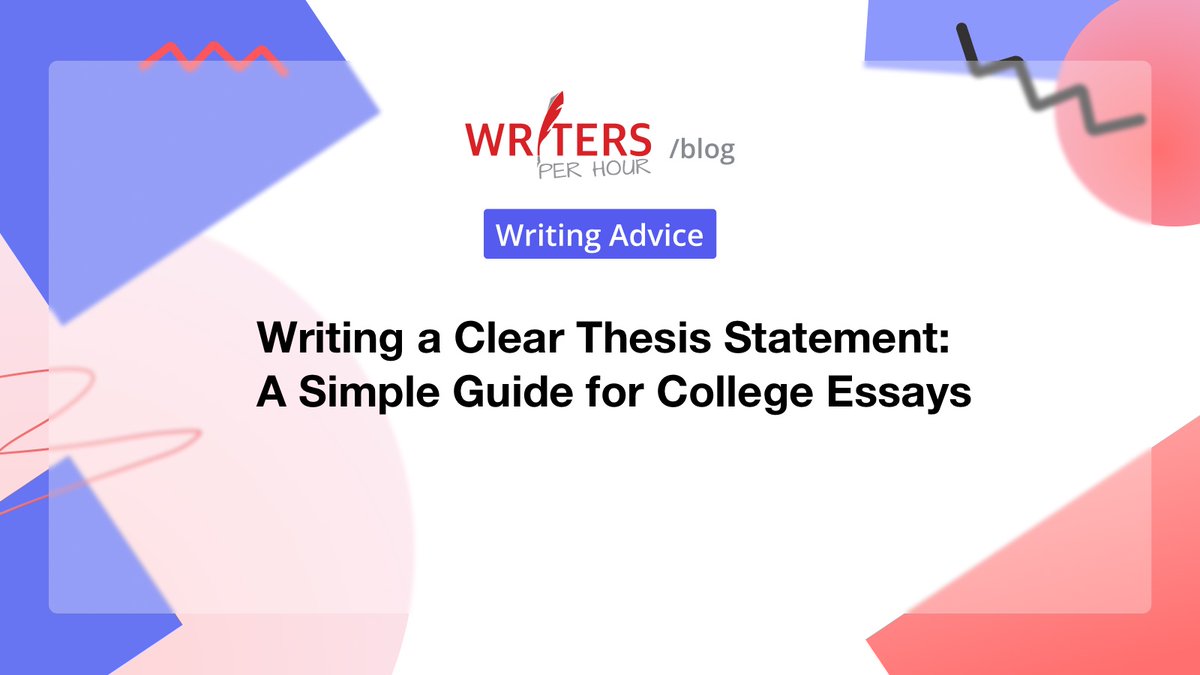 📖✍️ Emma W.'s latest guide walks you through crafting that perfect, powerful sentence for your essay or research. Dive in! ➡ writersperhour.com/blog/how-do-yo…! #ThesisWriting #CollegeEssays #WritingGuide
