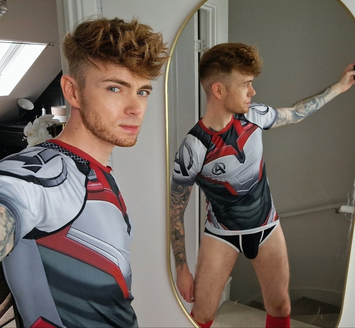 TGingerlad's tweet photo. A ginger superhero🦊😜 https://t.co/NLhGgu2mkw