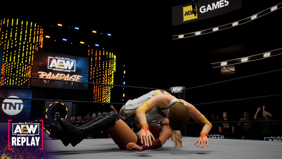 Evildeadfan102's tweet image. Here's AEW Rampage 4
(Match 2 Yuka Sakazaki Defeated The Bunny)
#AEW #aewfightforever #YukaSakazaki #Thebunny