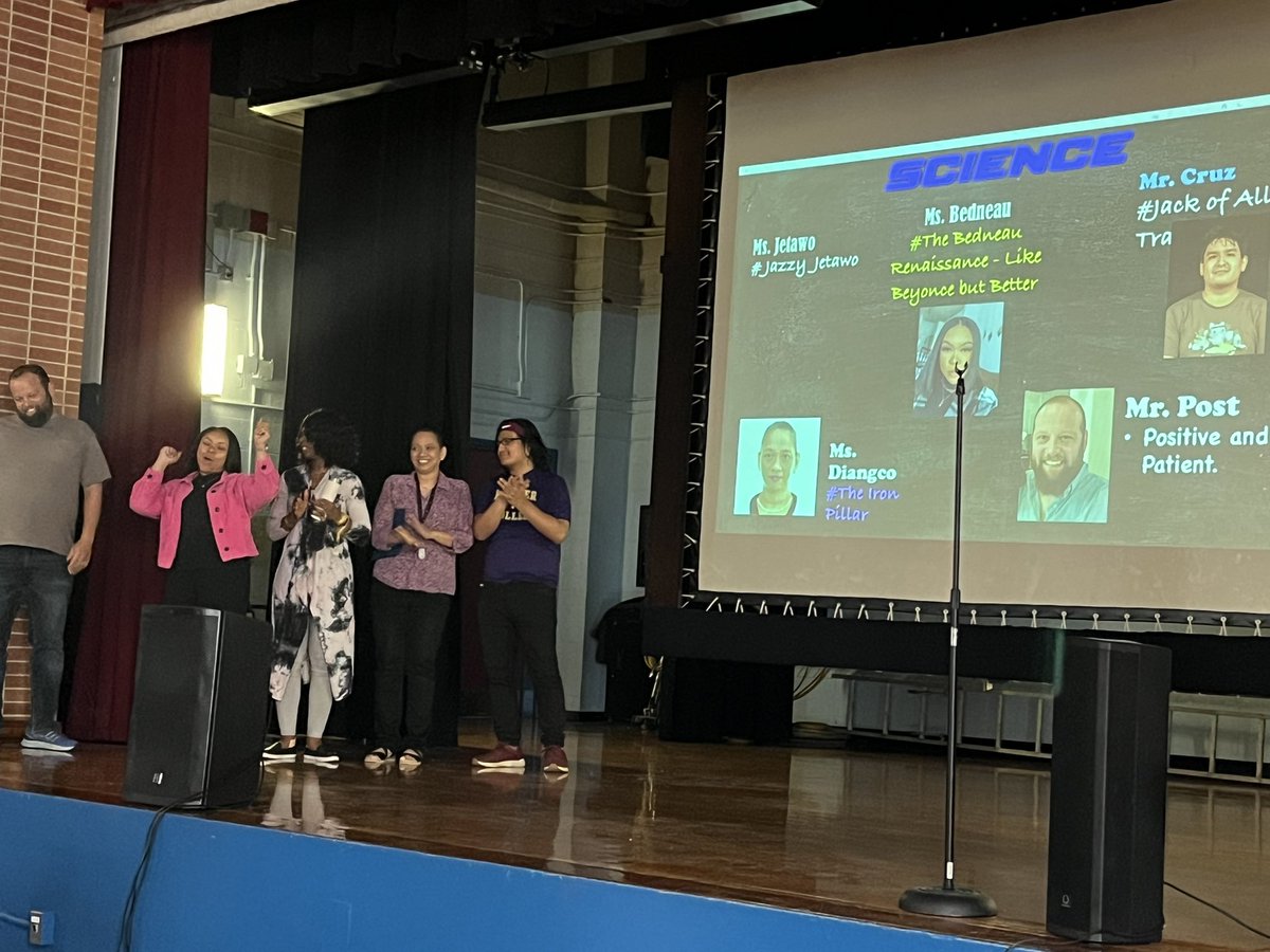 MsTancredi's tweet photo. Creating an inclusive, welcoming, and affirming atmosphere is not just for the classroom, SFC instills this into our school community as a whole as we welcome back the staff and students. #sfcfam @Classics_HS https://t.co/767OZovm5z