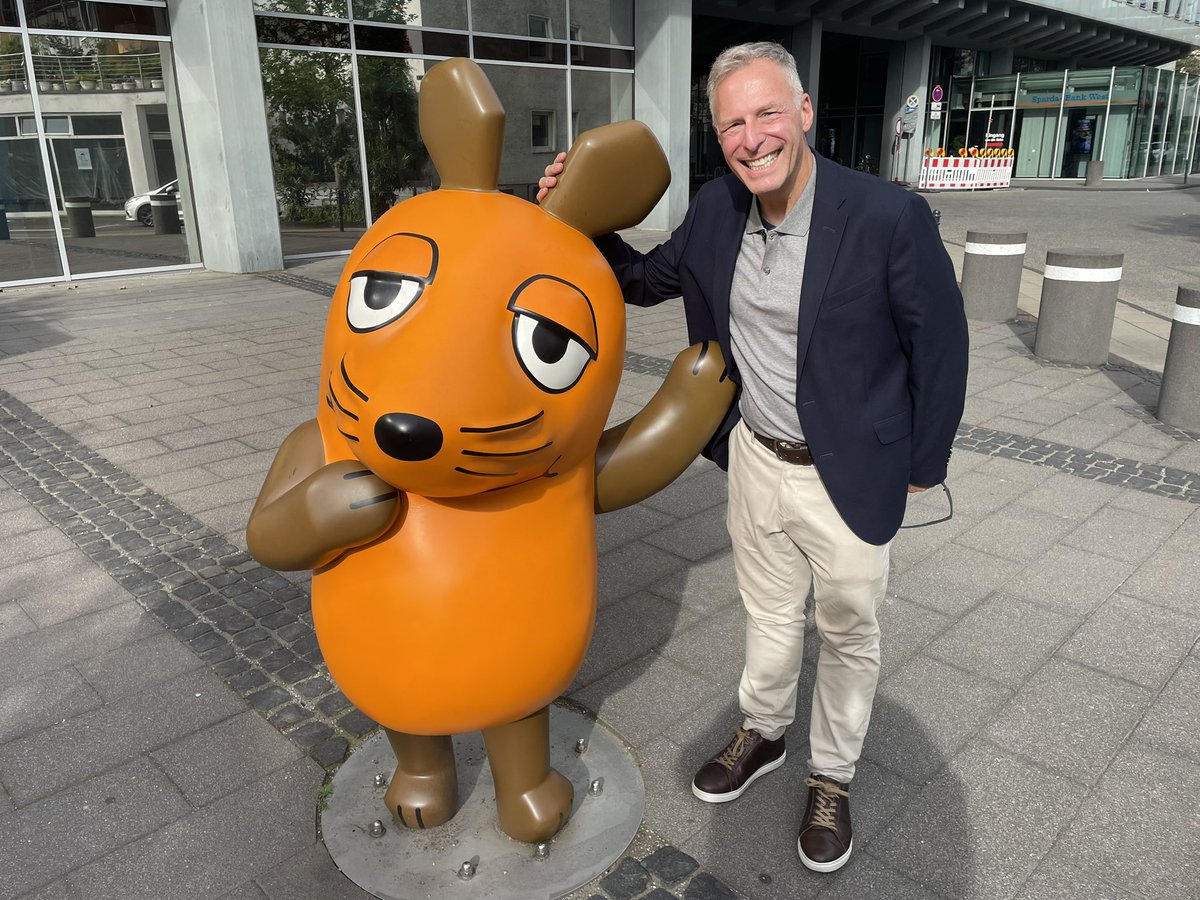 in NYC, we have the pizza rat ... here in Cologne , Germany , they have the big mouse too , but they are actually popular