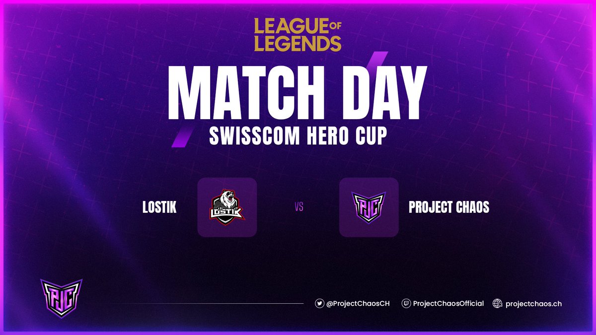 Our League Team is back after a long while of inactivity, playing the <a href="/Swisscom_Gaming/">Swisscom Gaming</a> Hero Cup! Now we're in the finals against <a href="/LostikCH/">Lostik</a>