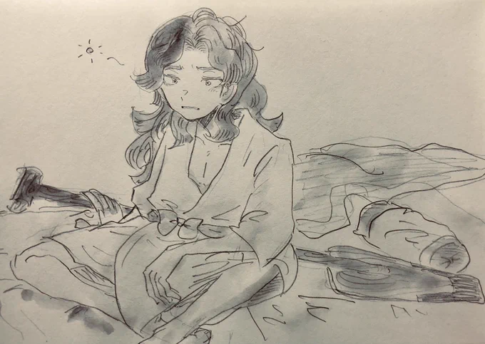没の寝起き綾部 