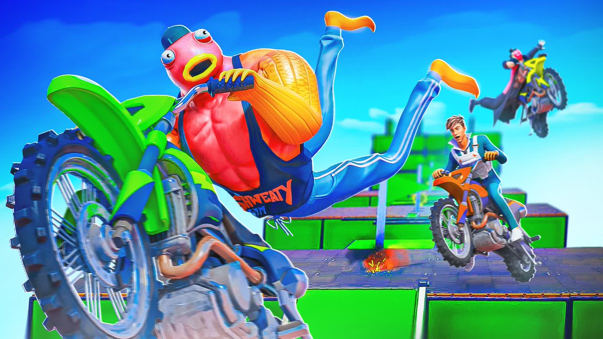 🆕️ | 𝗡𝗘𝗪 #UEFN MAP! 

🏷 | 𝗜𝗦𝗟𝗔𝗡𝗗 𝗡𝗔𝗠𝗘: 
🚲EASY 150+ LEVEL BIKE DEATHRUN🚲
🛠 | <a href="/sofloboymaps/">SoFloBoys</a> 

☠️🏃‍♂️ | 𝗧𝗬𝗣𝗘: DEATHRUN 

📃 | Experience 150 challenging bike levels, compete for speedrun glory, and more... 

🔢 | 𝗖𝗢𝗗𝗘: 0088-8778-4535