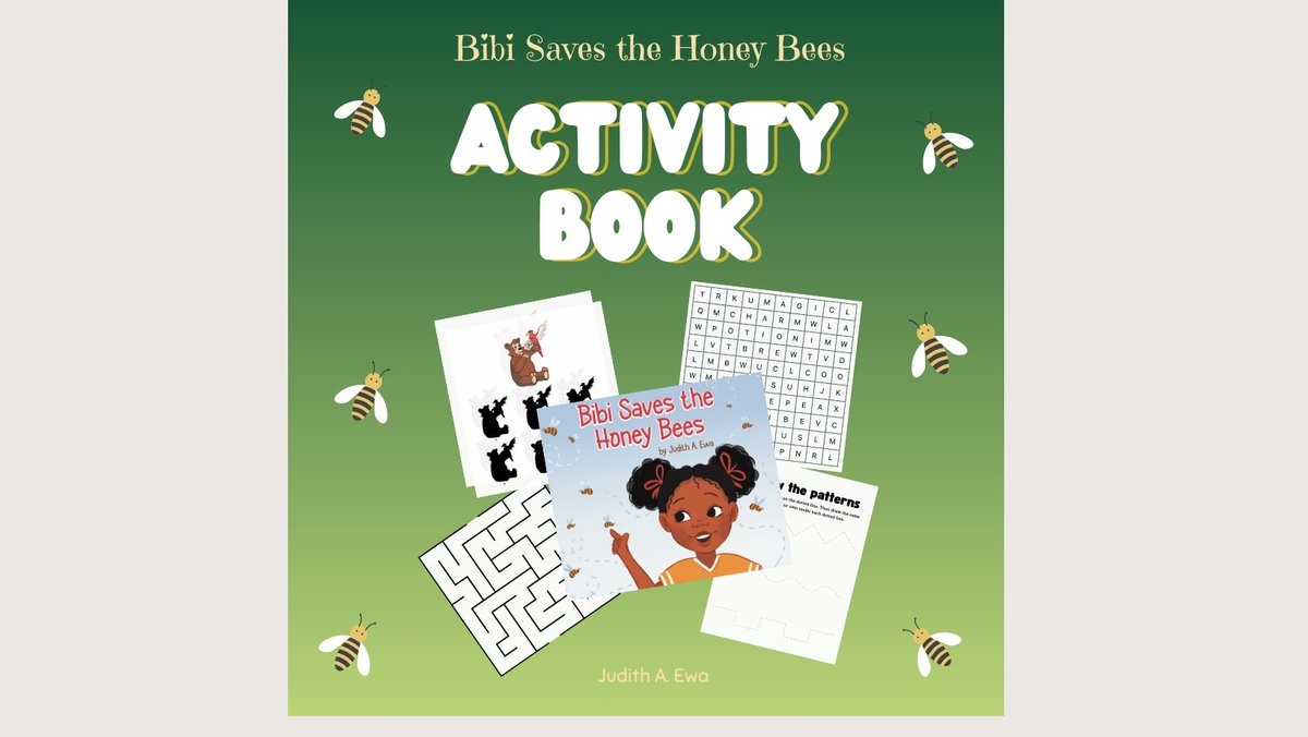 Get your FREE #BibiSavestheHoneyBees #ACTIVITYBOOK (Limited Time Only). Help your kids discover the wonderful world of honey bees and unleash their #problemsolvingskills as they learn. Visit judithaewa.com #childrensactivities #crosswordpuzzles and more ...