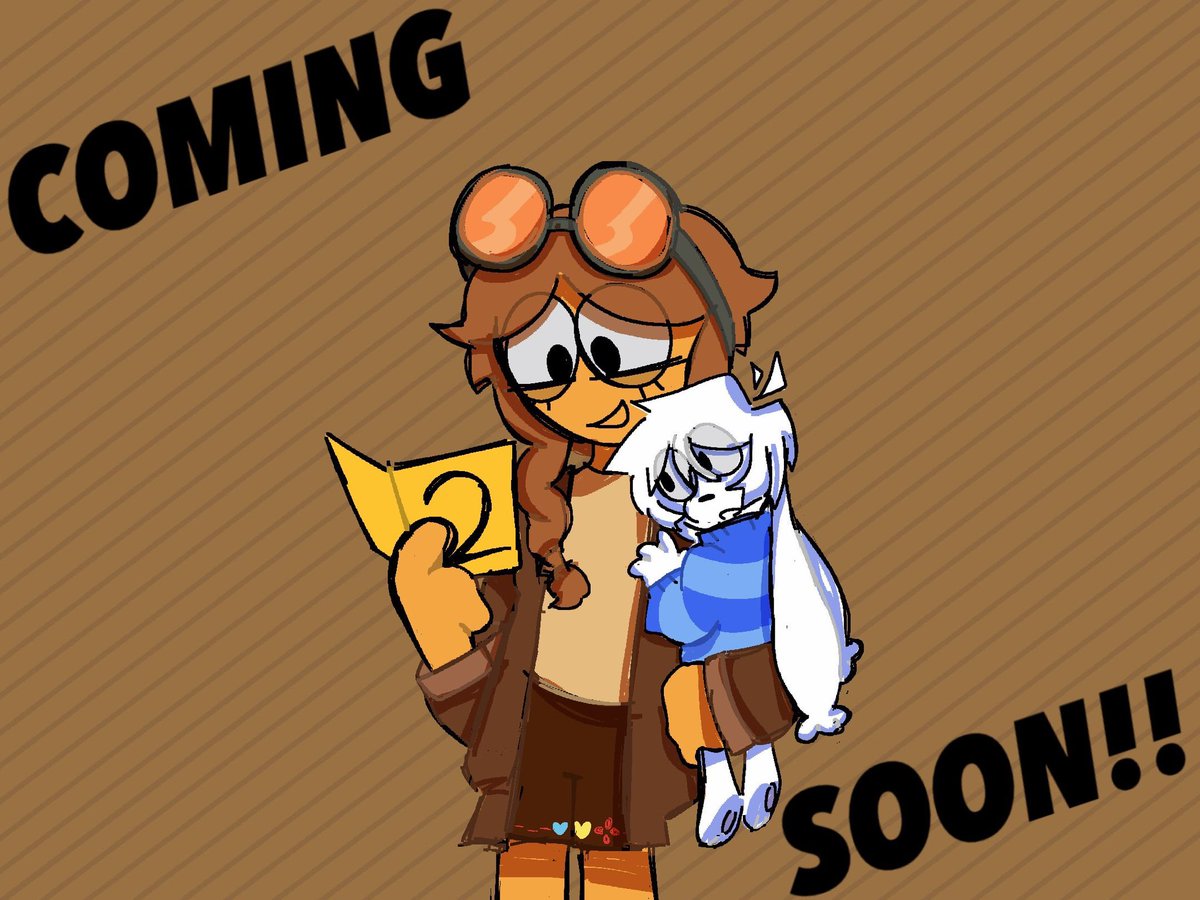 Crayonvillee's tweet photo. Looks like a new story will be posted on our webtoon  soon! Keep your eyes out for the announcement and if you haven't so already you should check out the first story we have posted on our bio!🧡🐰 

Art Created by @rosealena_4 

#webcomics #webcomic #webtoon #digitalart https://t.co/IiqYKcAt51